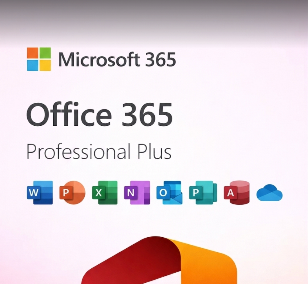 Microsoft 365 Pro Plus – 1 Year, 5 Devices (PC & Mac)