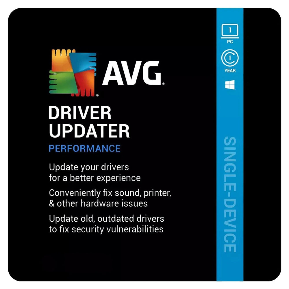 AVG Driver Updater 2026 – 1 Year