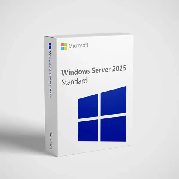 Windows Server 2025 Standard – 24 Core Lifetime License